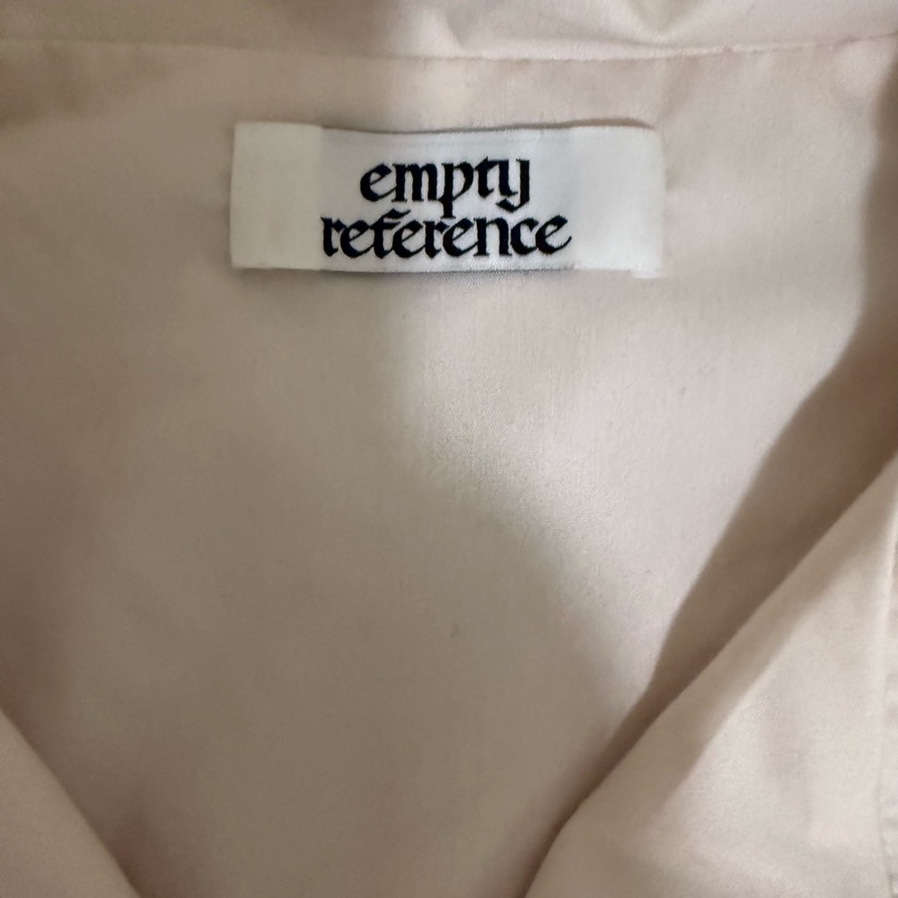 Empty Reference Large Shirt Rare Button Down Unis… - image 3